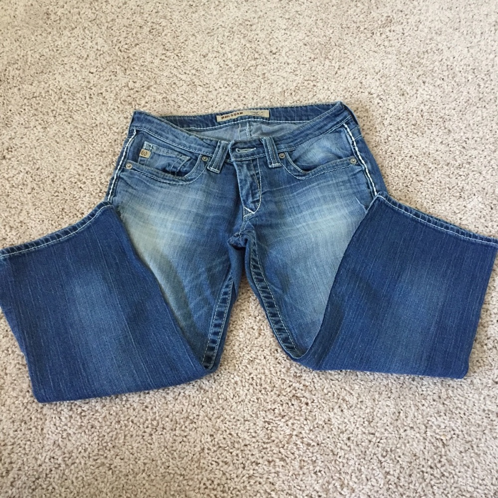 Big Star Low Rise Fit Capris